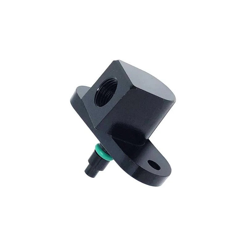 Machined metal MAP sensor adapter for Subaru EJ intake manifolds