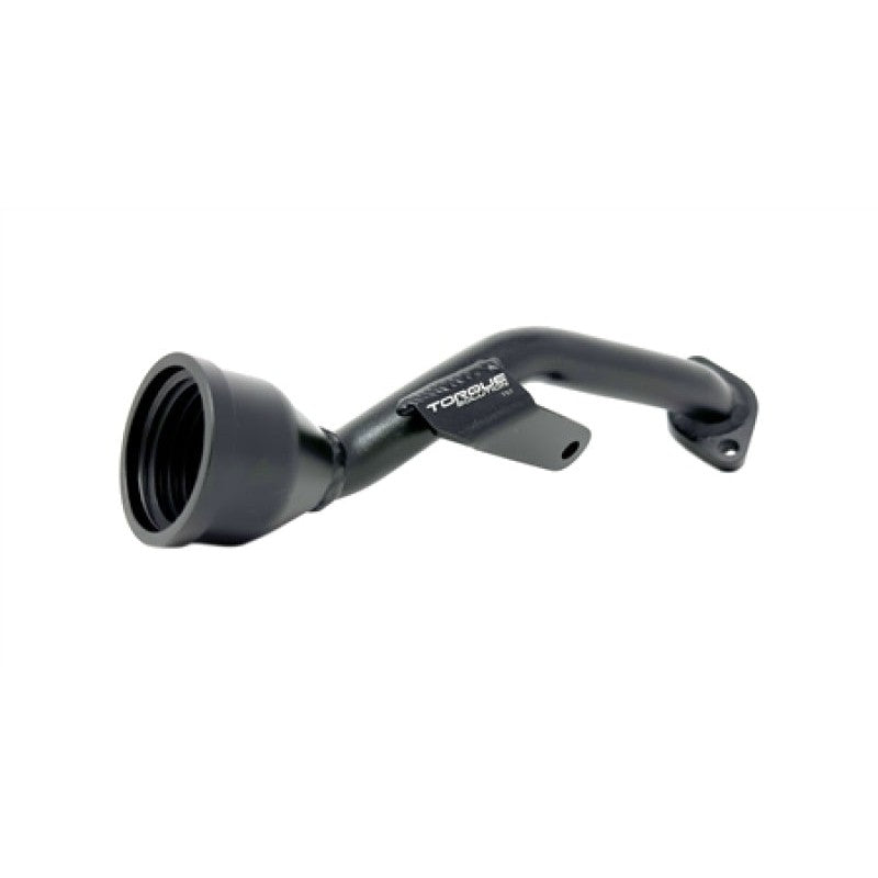 Torque Solution oil fill tube relocation adapter and mounting hardware for Subaru WRX and STI engines.