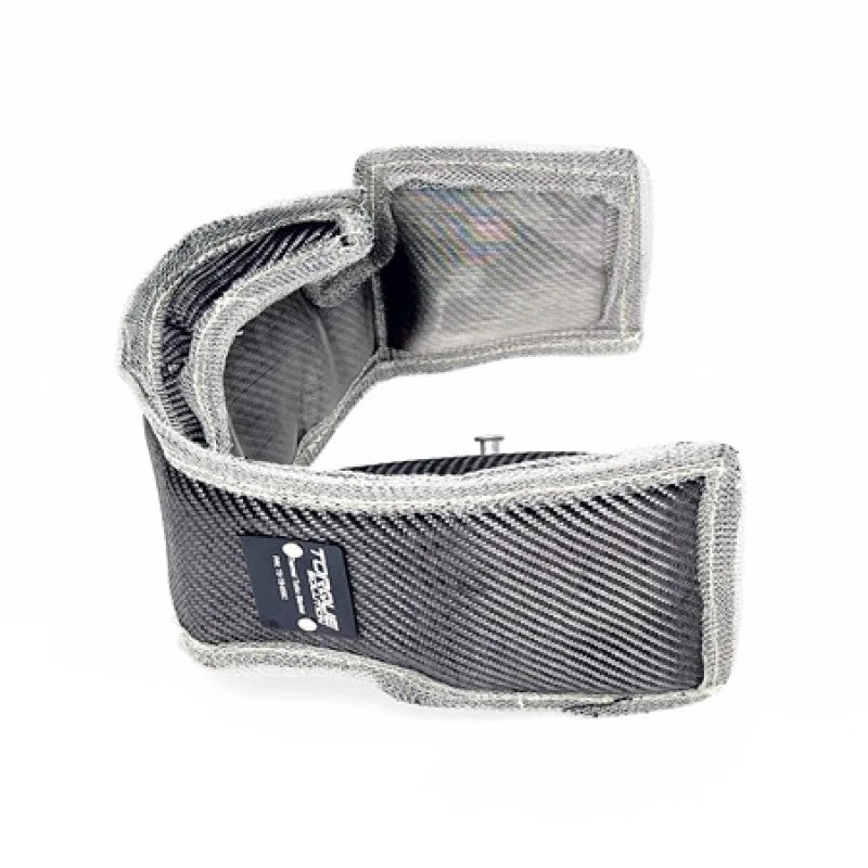Carbon fiber thermal turbo blanket for 2015-2021 Honda Civic Type-R FK2 and FK8 turbochargers.