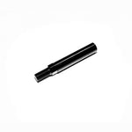 CNC machined billet aluminum 3-inch shifter extension with 10x1.5mm thread pitch.