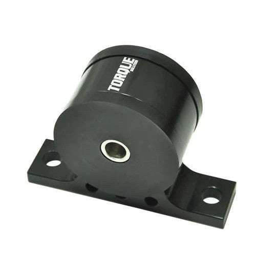 Torque Solution CNC machined billet aluminum front engine mount with polyurethane bushing for 2005-2006 Mitsubishi Evo IX.