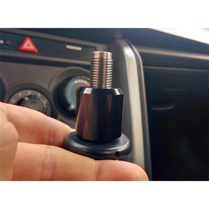 CNC machined billet aluminum reverse lockout collar for Subaru and universal 12x1.25 shifters