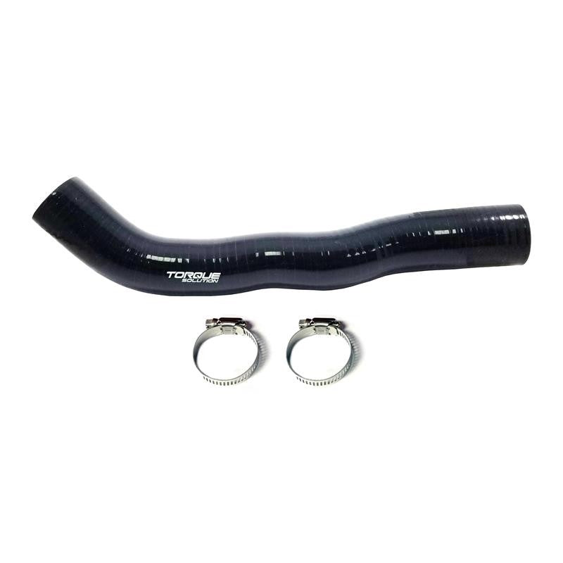 Black silicone multi-layer bypass valve hose for 2007-2013 Mazda 3 Mazdaspeed
