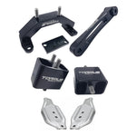 Torque Solution engine and transmission mount kit with heavy duty bushings and mounting plates for Subaru WRX STI
