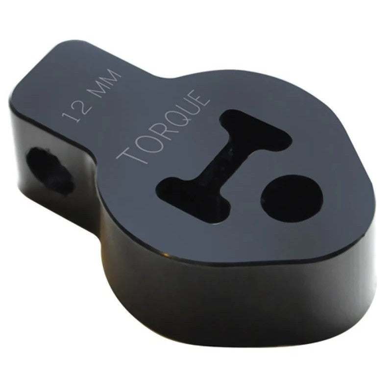 Torque Solution high-durometer polyurethane exhaust mount for Mitsubishi vehicles (Part Number TS-EH-M12)