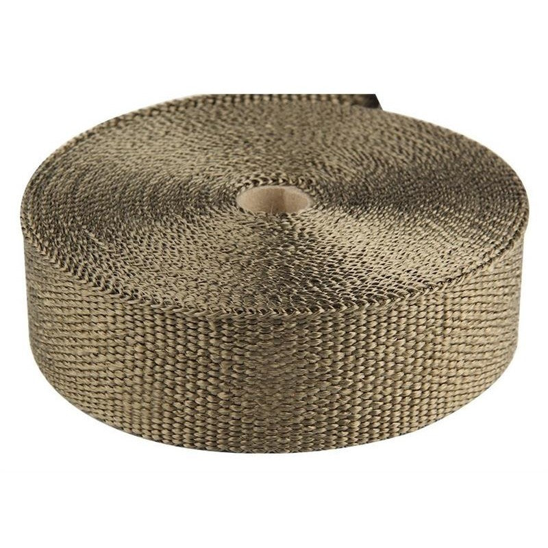 Torque Solution 1 inch by 50 feet volcanic rock basalt exhaust wrap roll for headers and downpipes