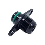 Torque Solution fuel rail adapter fitting with -8AN flare for Mitsubishi and DSM fuel rails