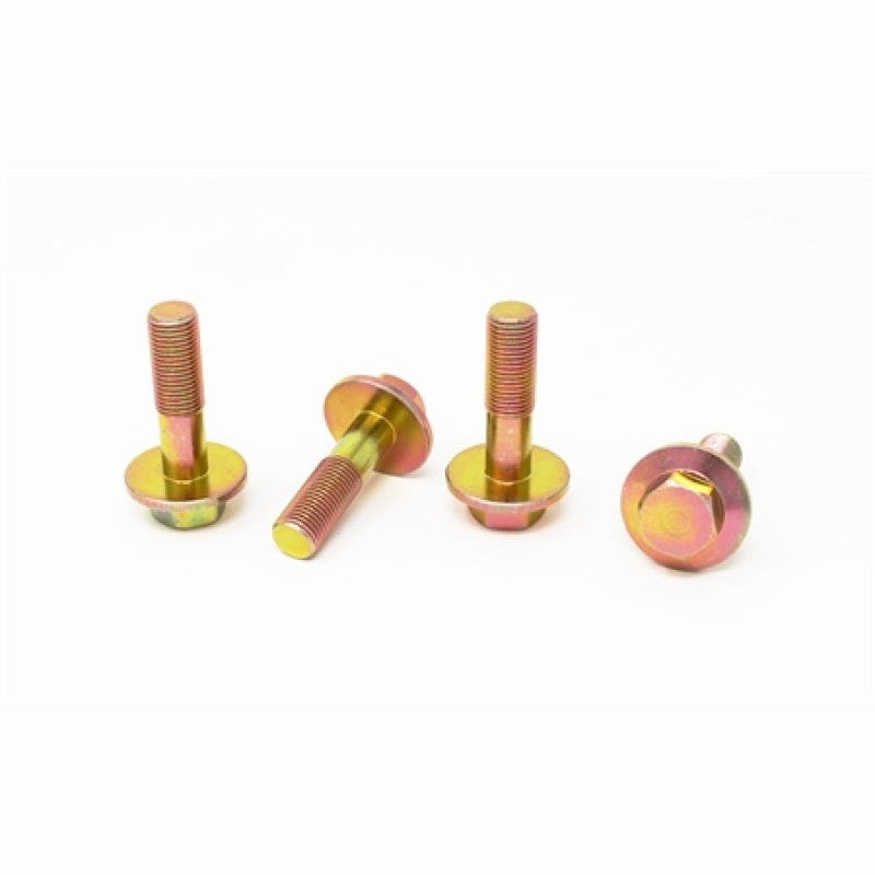 Set of four silver high-strength heavy duty cam bolts for Subaru EJ Non-AVCS engines