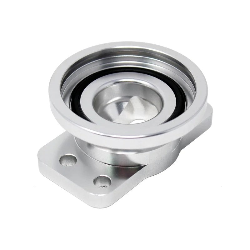 Torque Solution CNC machined billet aluminum HKS blow off valve adapter for Hyundai Elantra Sport 1.6T
