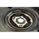 CNC-machined billet aluminum circle version pendulum dog bone mount insert for Audi and VW MQB chassis