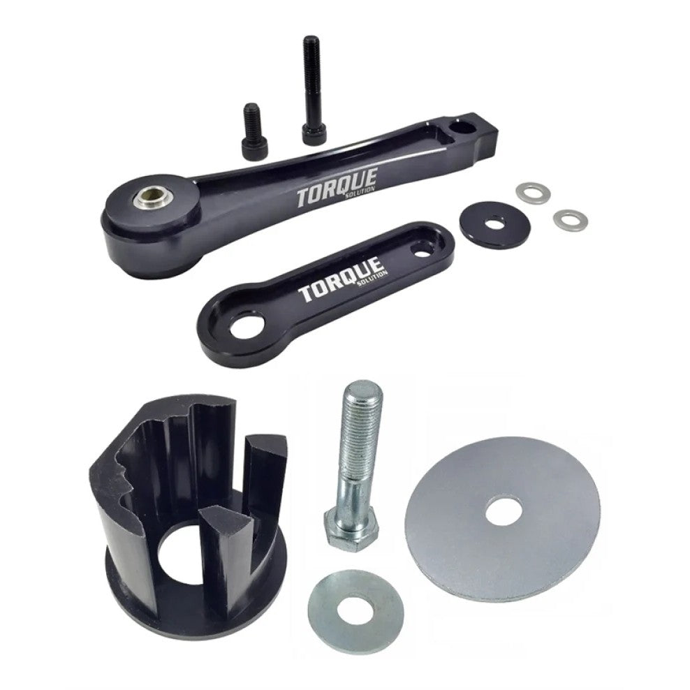 Torque Solution billet aluminum pendulum dog bone mount with street-spec bushing insert for Volkswagen.