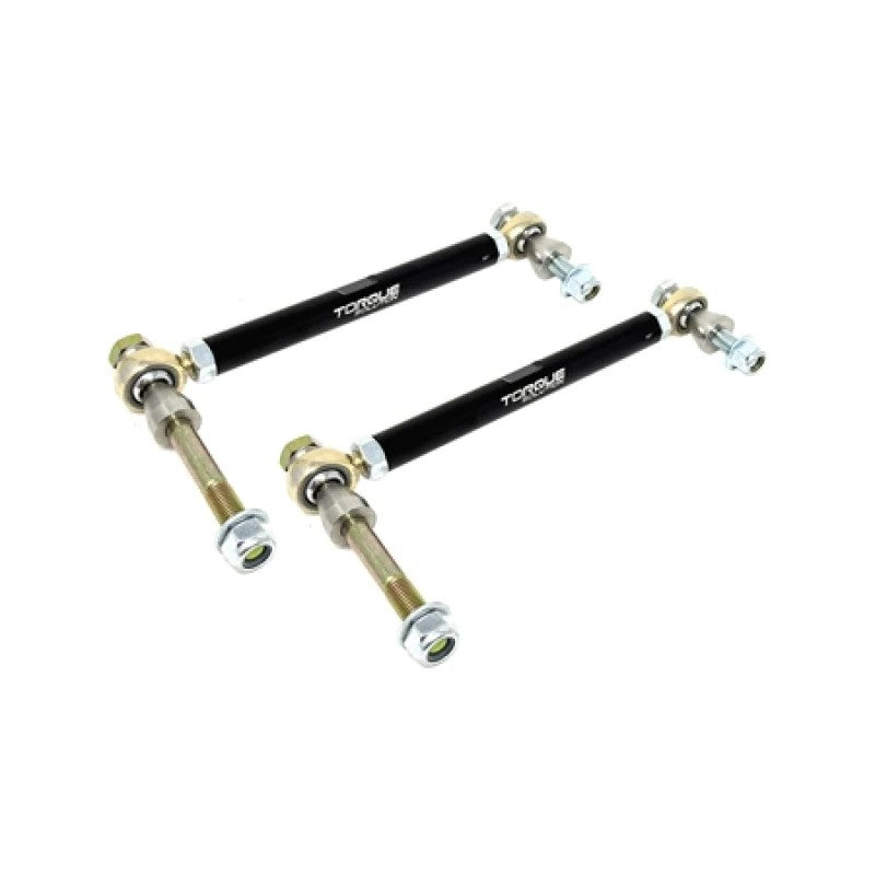 Torque Solution adjustable rear sway bar drop links with threaded bodies and rod ends for Porsche 986/987/981/718