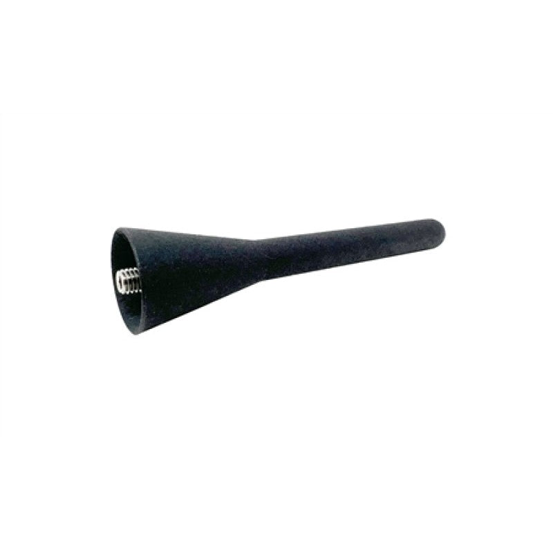 Torque Solution black anodized stubby billet aluminum antenna for Mitsubishi, Honda, Ford, and Subaru vehicles