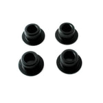 Torque Solution black shifter linkage bushings for 2006-2017 Subaru WRX and STI models