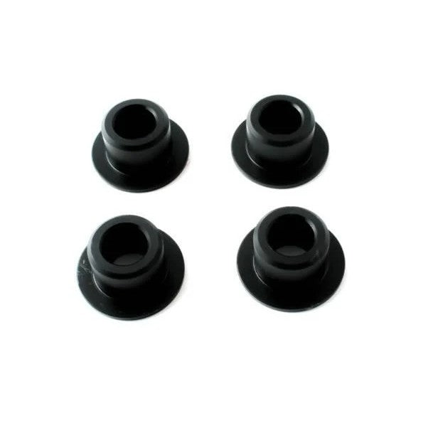 Torque Solution black shifter linkage bushings for 2006-2017 Subaru WRX and STI models