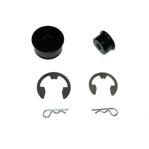 A set of Torque Solution shifter pivot bushings for 2004-2017 Subaru WRX STI 6-speed transmissions.
