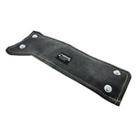 Black heat-resistant thermal turbo blanket designed to fit OEM Subaru turbochargers.