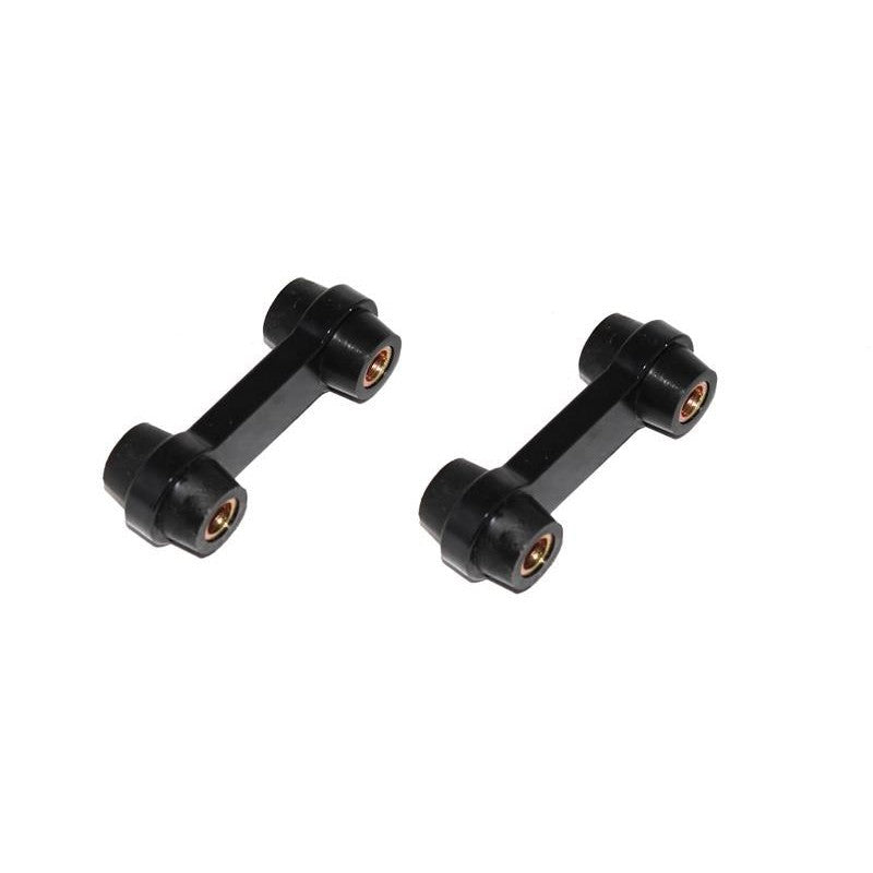 Torque Solution TS-SU-208 urethane front endlinks with bushings and hardware for Subaru WRX, STI, and Forester models.