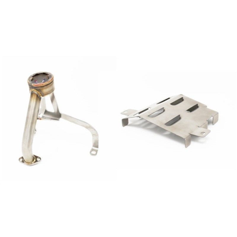 Torque Solution V2 heavy-duty oil pickup tube and integrated windage baffle for Subaru EJ20 and EJ25 engines.