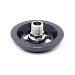 Torque Solution WIX oil filter adapter for Nissan GT-R R35 VR38 engine.