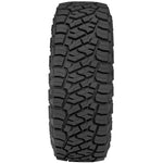 Toyo Open Country R/T Trail tire showing aggressive hybrid tread pattern and rugged sidewall lugs.