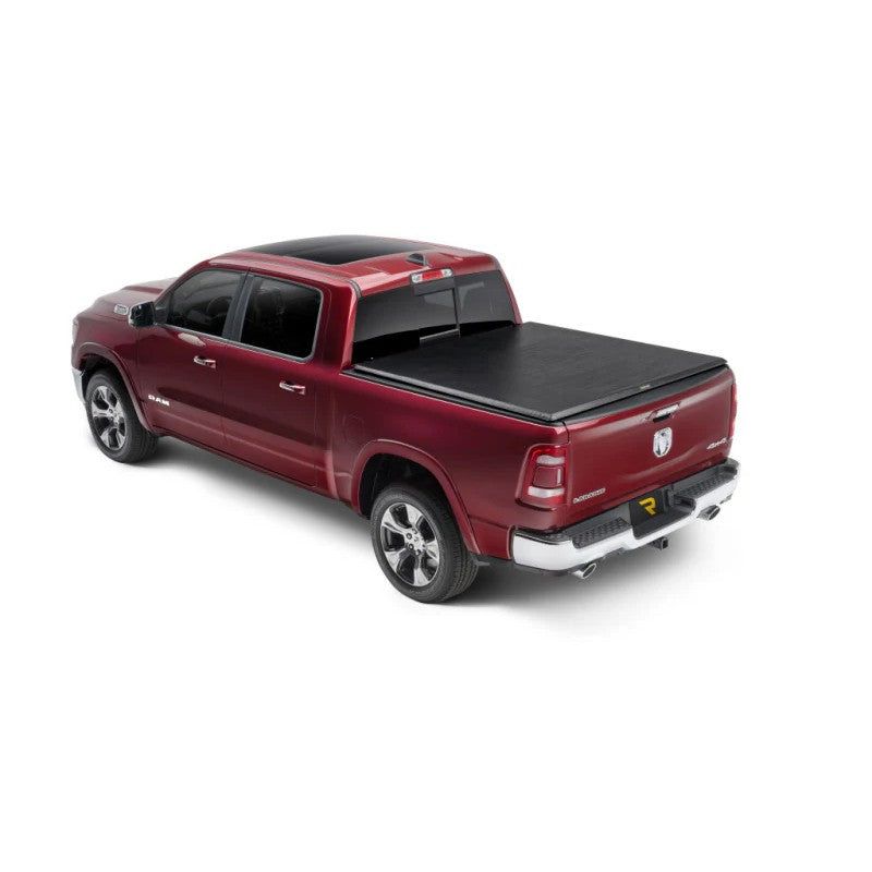Truxedo TruXport soft roll-up tonneau cover installed on a Ram 1500 with a 6 foot 4 inch bed.