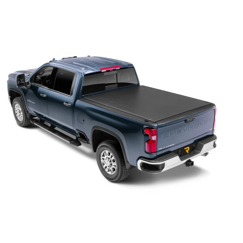 Truxedo Lo Pro low-profile roll-up tonneau cover installed on a 2020-2026 Chevrolet Silverado 2500 HD with a 6ft 9in bed.
