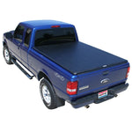 TruXedo TruXport soft roll-up tonneau cover installed on a Ford Ranger 6-foot truck bed