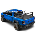Extruded aluminum Truxedo Elevate 41-inch side bar with dual T-slot channels for cargo management accessories.