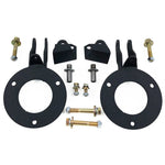 Tuff Country 75350 front dual shock mounting brackets and hardware for Ford and Dodge Ram 2500/3500 4WD.