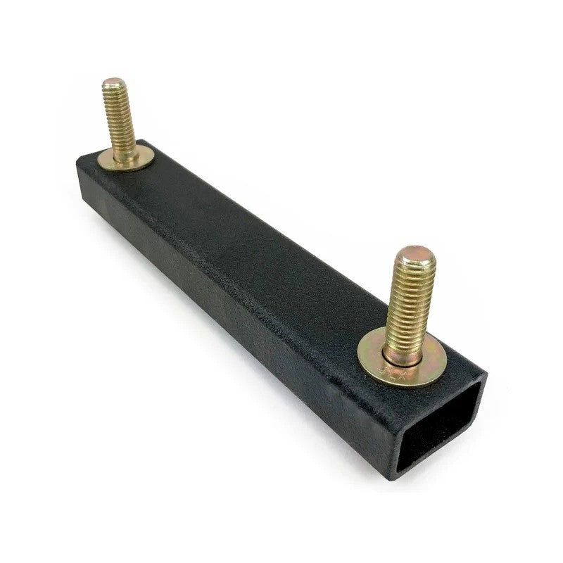 Tuff Country 20933 EZ-Ride carrier bearing drop spacers and installation hardware for Ford Super Duty trucks.