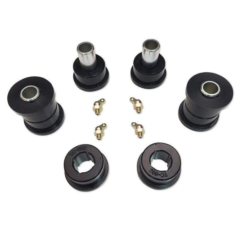 Tuff Country replacement polyurethane bushings and steel sleeves for upper control arms.