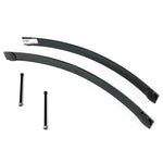 Pair of Tuff Country steel rear add-a-leaf springs with center pins for 2007-2022 Toyota Tundra