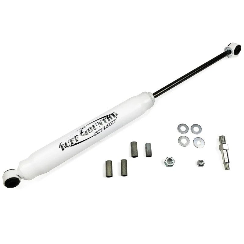 Tuff Country SX8000 twin-tube nitro gas shock absorber with 5/8 inch piston rod and polyurethane bushings.