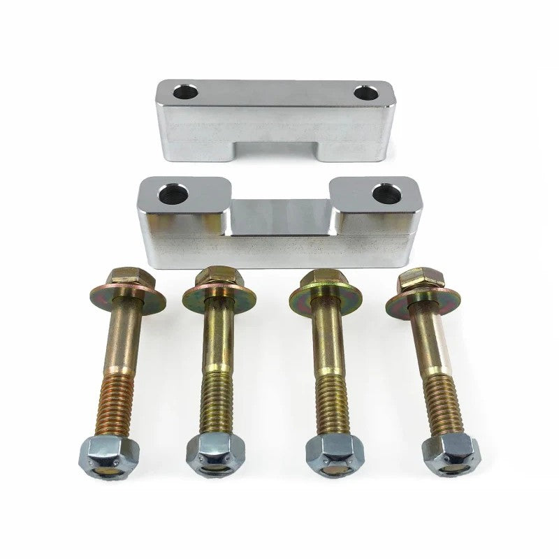 Tuff Country 10905 steel front shock relocation brackets for Chevrolet and GMC HD trucks