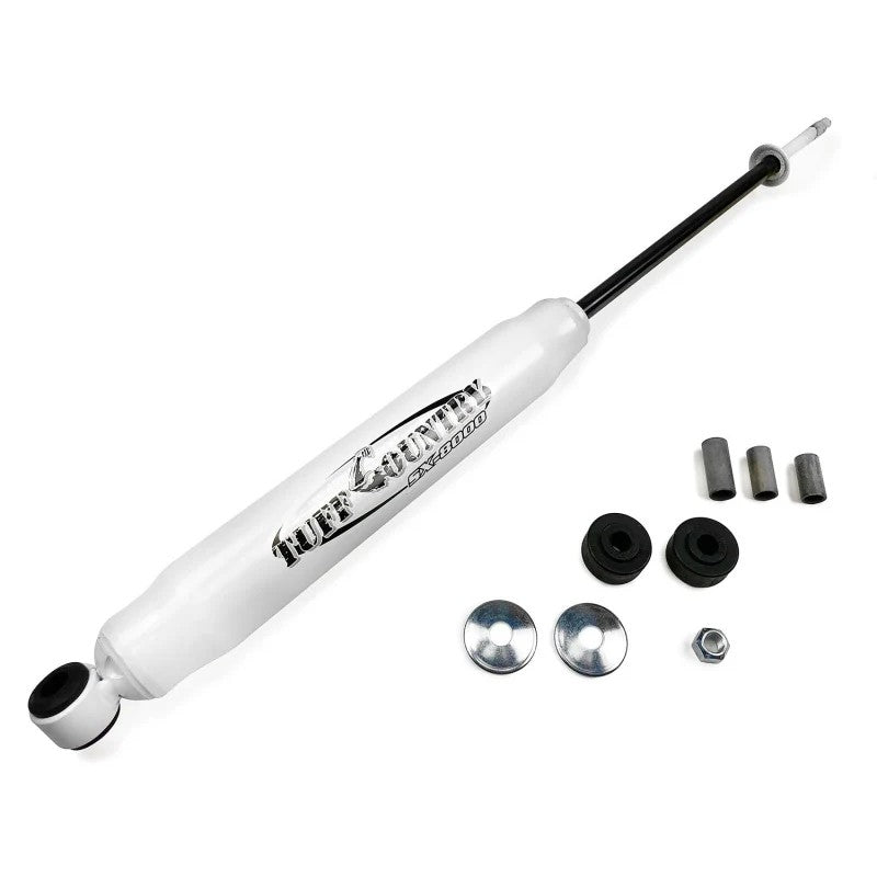 Tuff Country SX8000 front nitro gas shock absorber with 5/8 inch piston rod and red polyurethane bushings