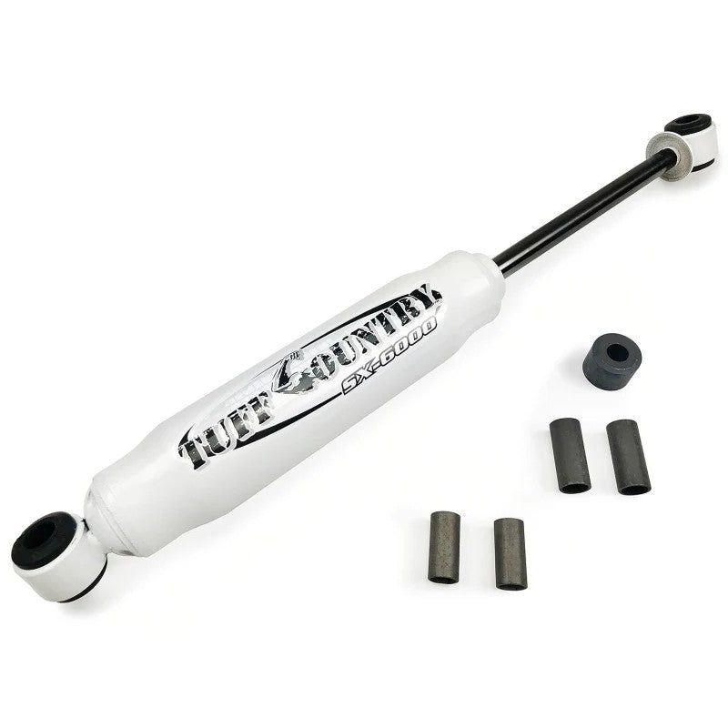 Tuff Country SX6000 cellular gas charged twin-tube front shock absorber with polyurethane bushings.