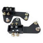 Tuff Country 20872 black 2-inch drop radius arm brackets pair for 1980-1996 Ford F-150 and Bronco 4WD trucks.
