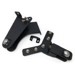 Tuff Country 20816 black steel axle pivot drop brackets pair with adjustable camber bolts and mounting hardware