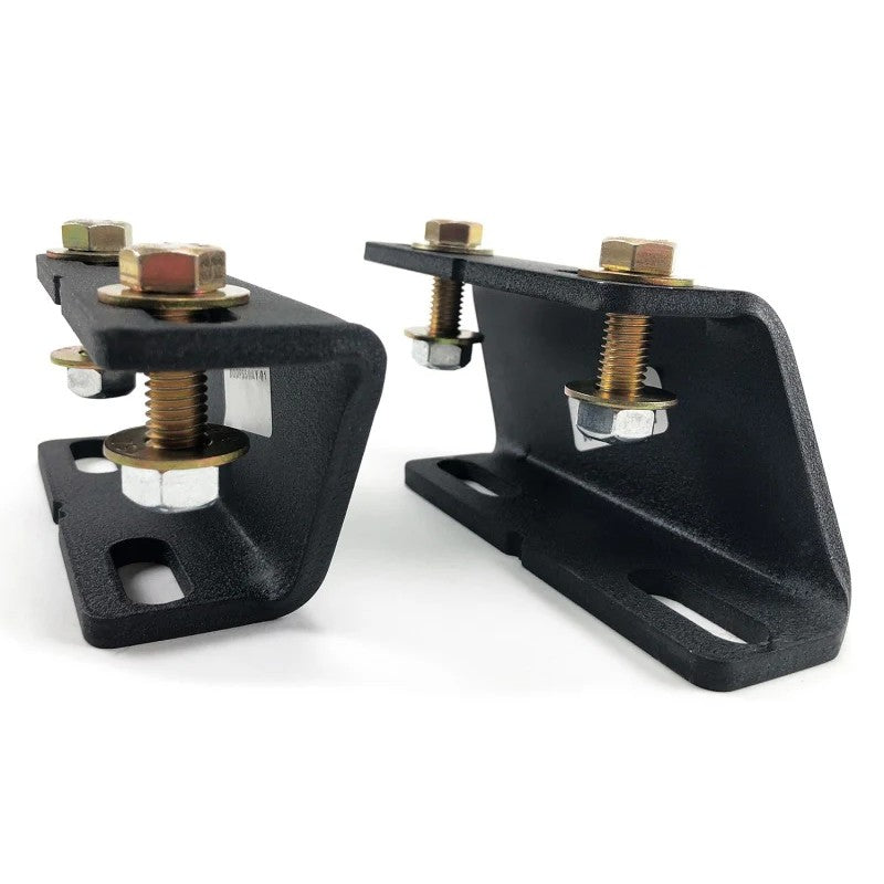 Tuff Country steel front sway bar drop brackets for 1994-2022 Dodge Ram 1500, 2500, and 3500 models.