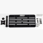 Turbo XS TOWTAG front license plate relocation bracket and hardware for 2015-2019 Subaru WRX and WRX STI.