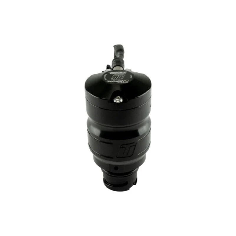 Turbosmart Kompact EM Series Plumb Back Blow Off Valve in black billet aluminum for Ford F-150 EcoBoost