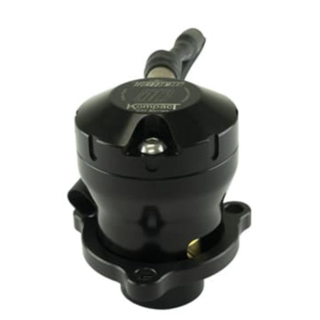 Turbosmart Kompact EM Dual Port VR19 blow off valve with billet aluminum body and electronic solenoid connector