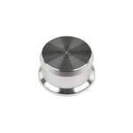 Precision-machined Turbosmart 32mm hose blanking plug for sealing automotive intake and recirculating hoses.