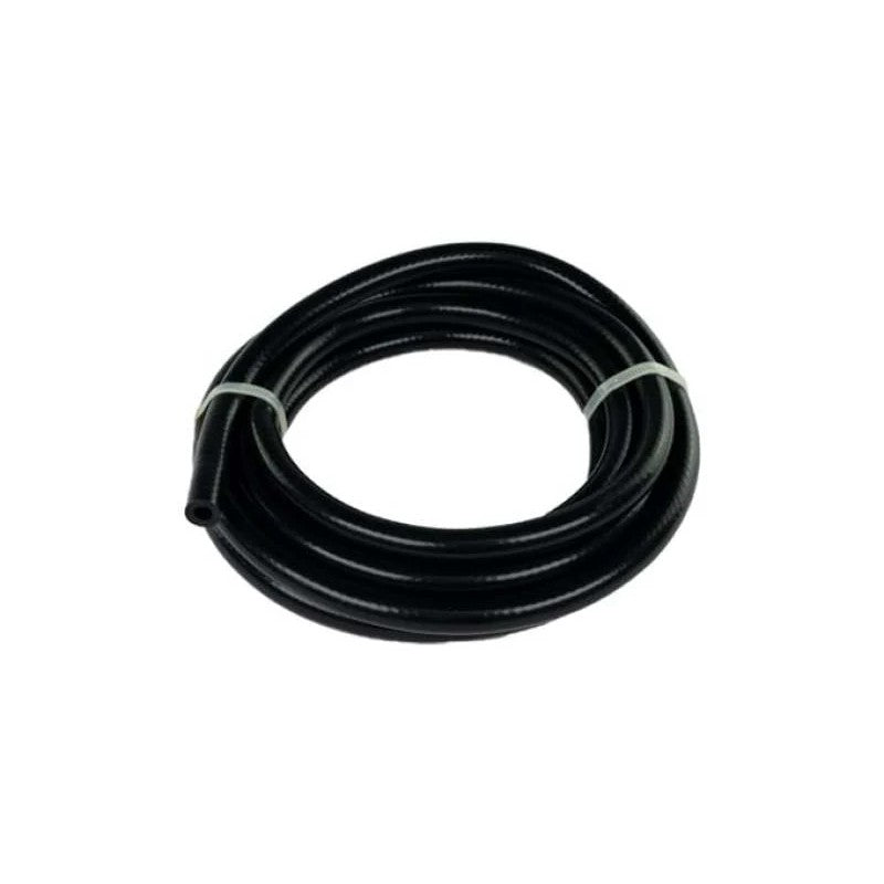 3-meter coil of black Turbosmart 6mm reinforced vacuum hose for automotive plumbing
