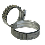 Turbosmart stainless steel constant tension hose clamp with convoluted spring band for 50-73mm applications.
