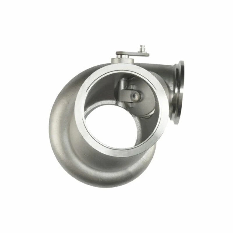 Turbosmart 66mm 0.82 A/R turbine housing for TS-1/TS-2 with V-band connections and internal wastegate.