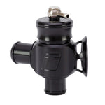 Turbosmart Kompact Dual Port 25mm billet aluminum blow off valve with silver and black finish.