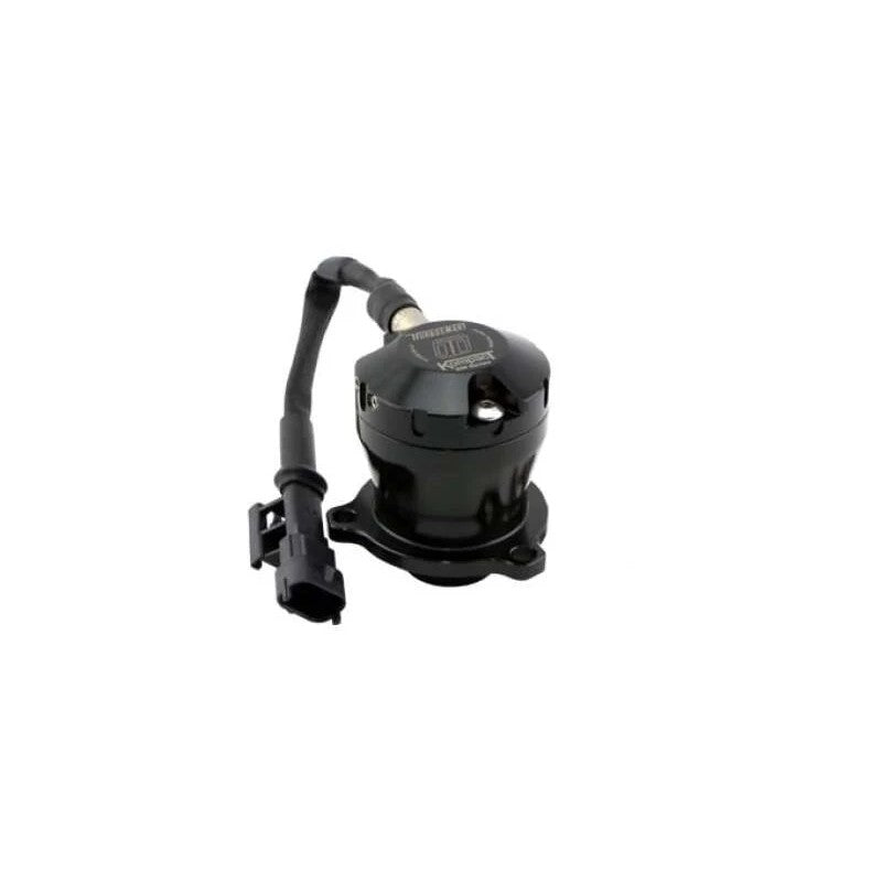 Turbosmart Kompact EM Plumb Back VR3 billet aluminum diverter valve with integrated electrical connector