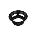 Black anodized aluminum replacement trumpet for Turbosmart Kompact series blow-off valves.